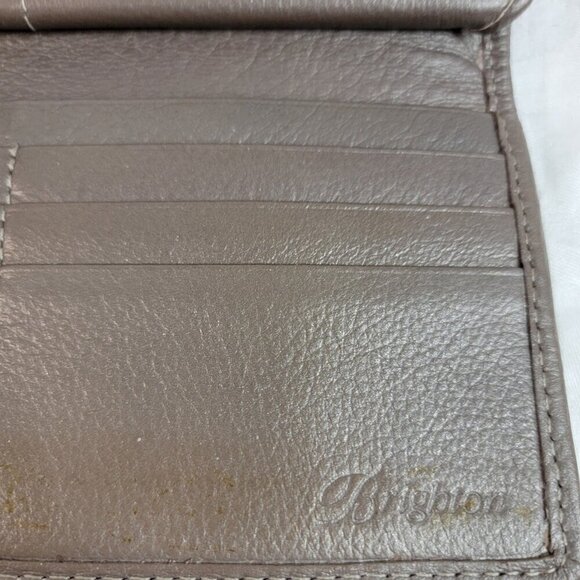 Brighton Python-Embossed Tri-Fold Wallet - Picture 8 of 10